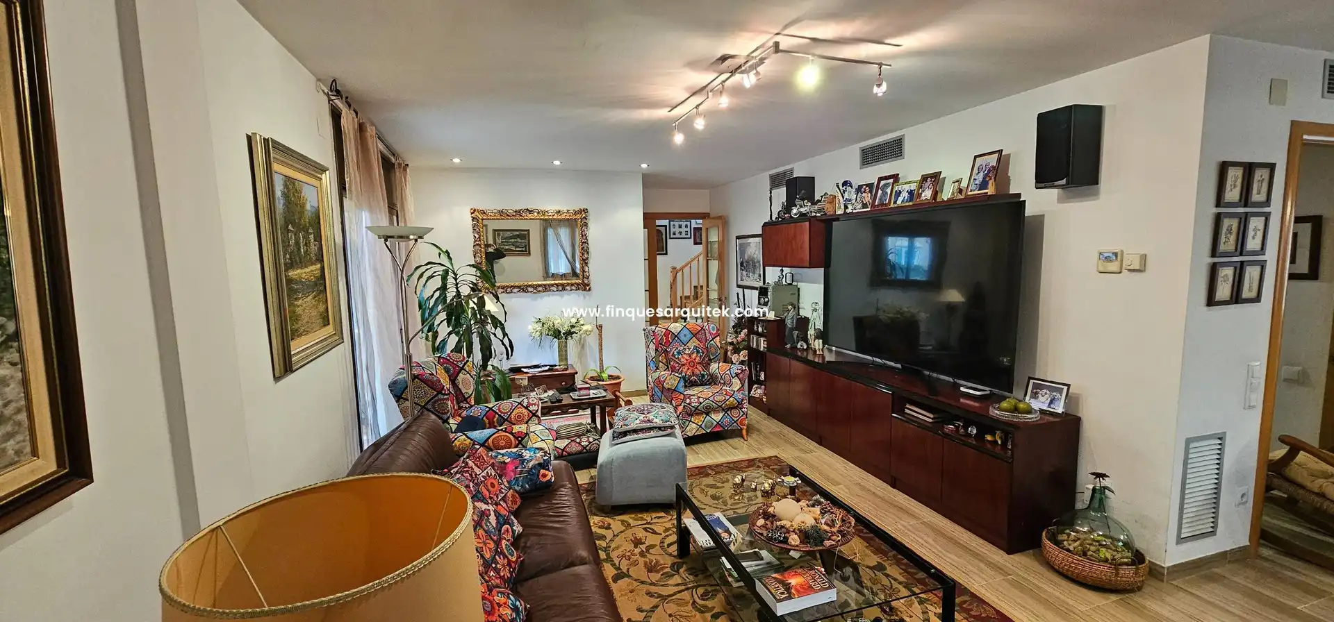 Sala de estar de Casa o chalet en venta en Alpicat con Aire acondicionado, Terraza y Trastero