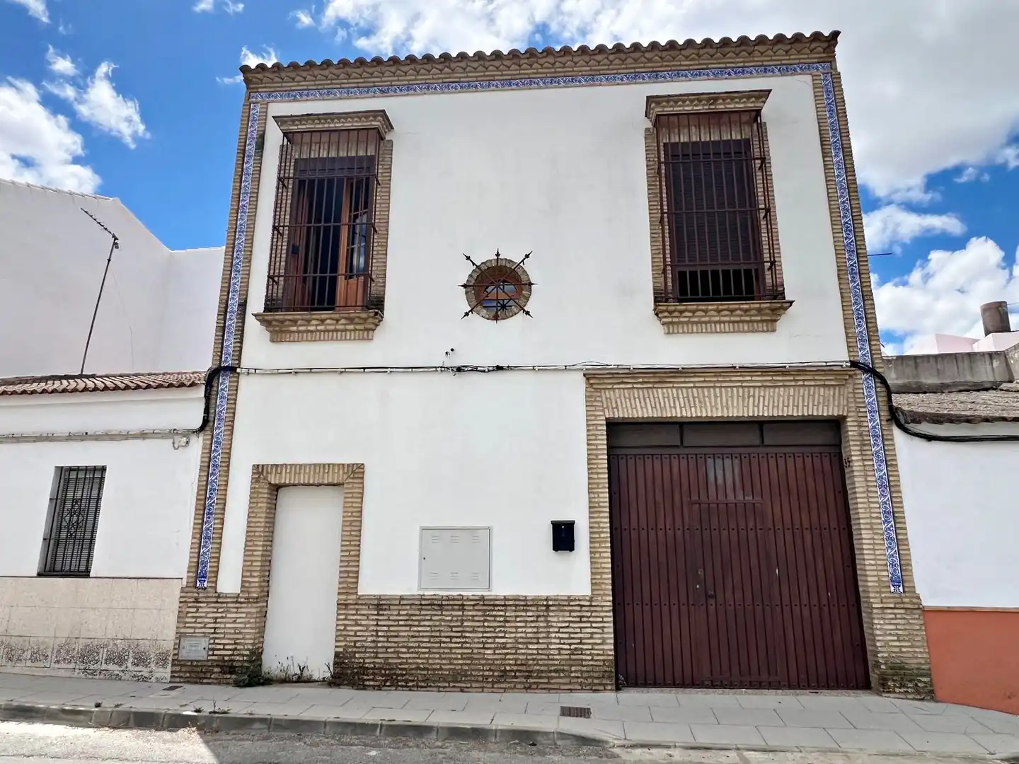 Vista exterior de Casa o chalet en venta en Escacena del Campo con Aire acondicionado, Terraza y Trastero