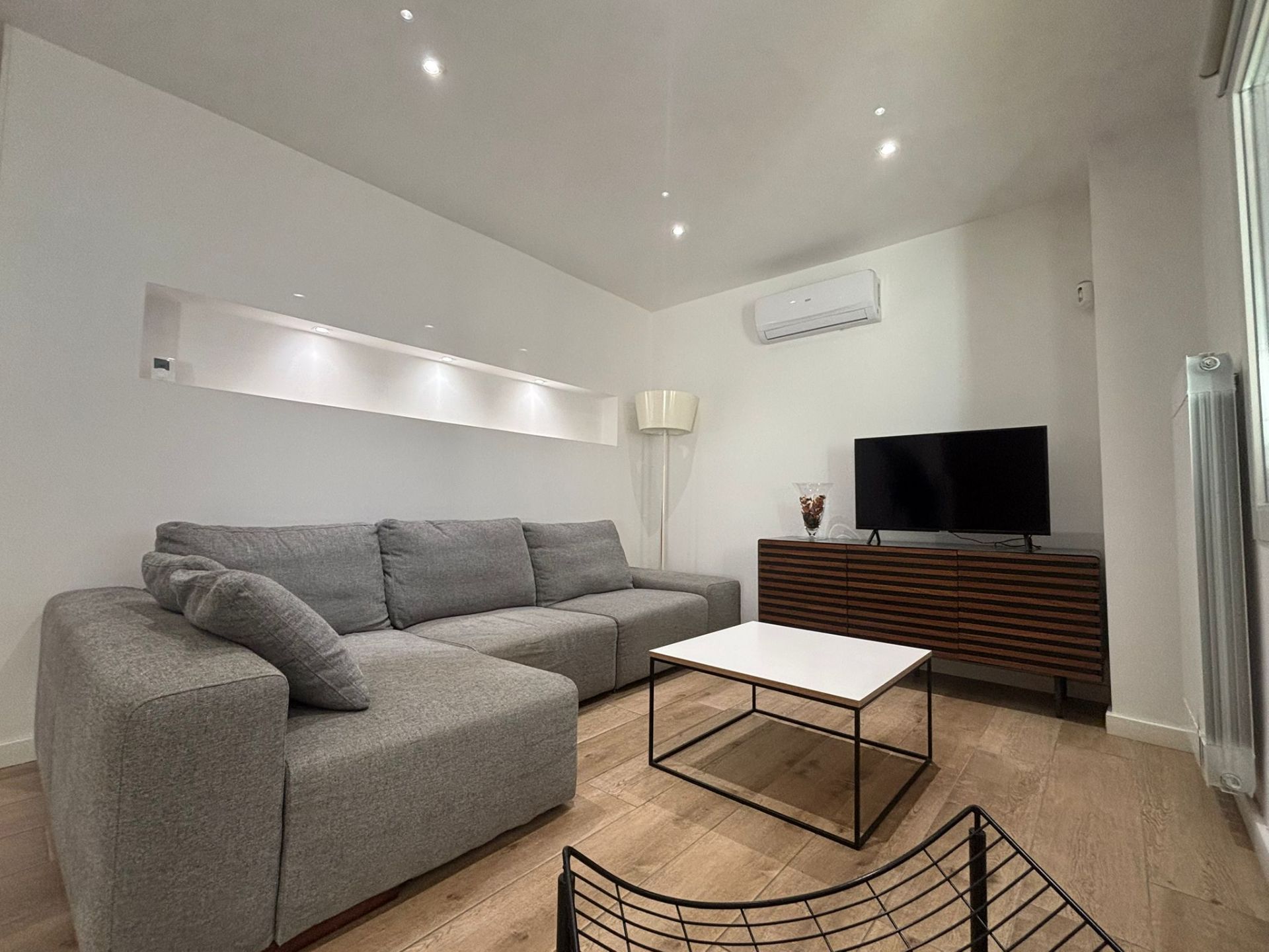 Living room of Apartment for sale in  Lleida Capital  with Air Conditioner and Heating