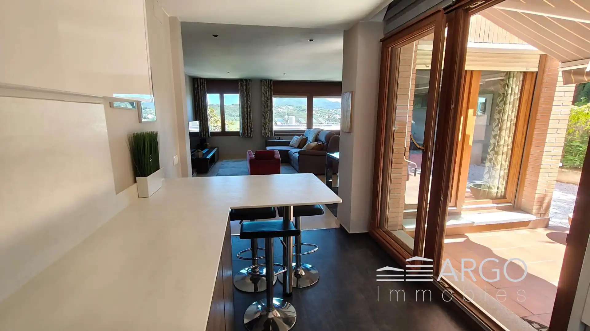 Comedor de Casa o chalet en venta en Vallromanes con Aire acondicionado, Calefacción y Jardín privado