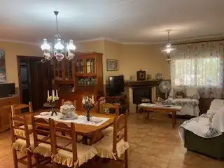 Comedor de Finca rústica en venta en Fuente Álamo de Murcia con Calefacción, Jardín privado y Trastero