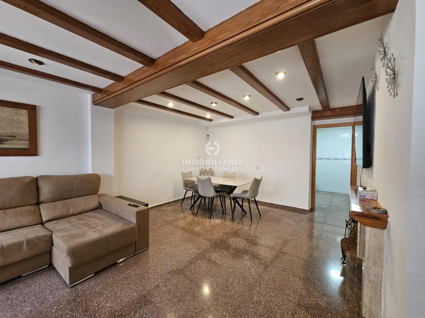 Living room of Houses for sale in Aspe  with Air Conditioner, Terrace and Storage room