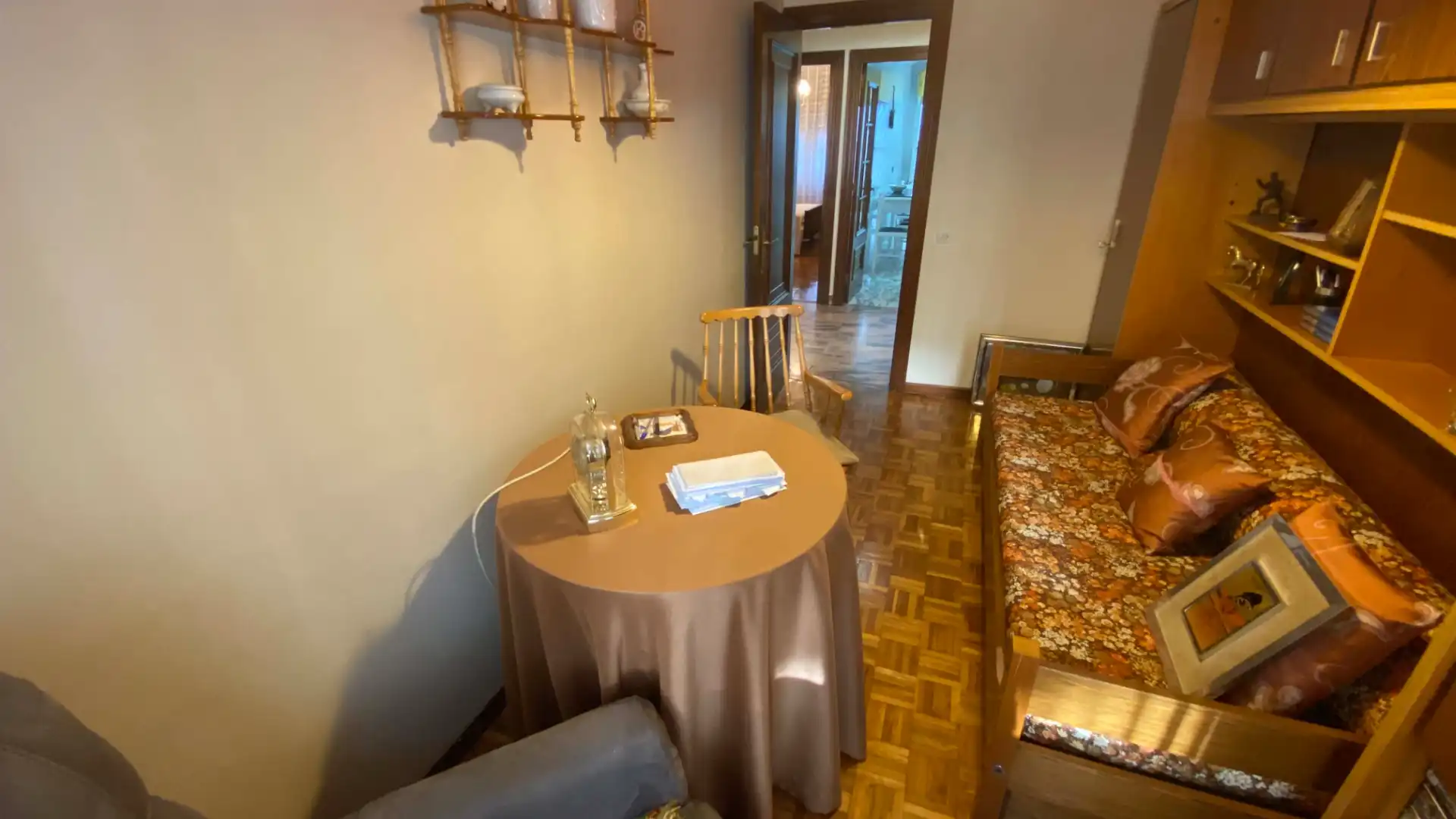 Dining room of Flat for sale in San Martín del Rey Aurelio  with Heating, Parquet flooring and Terrace