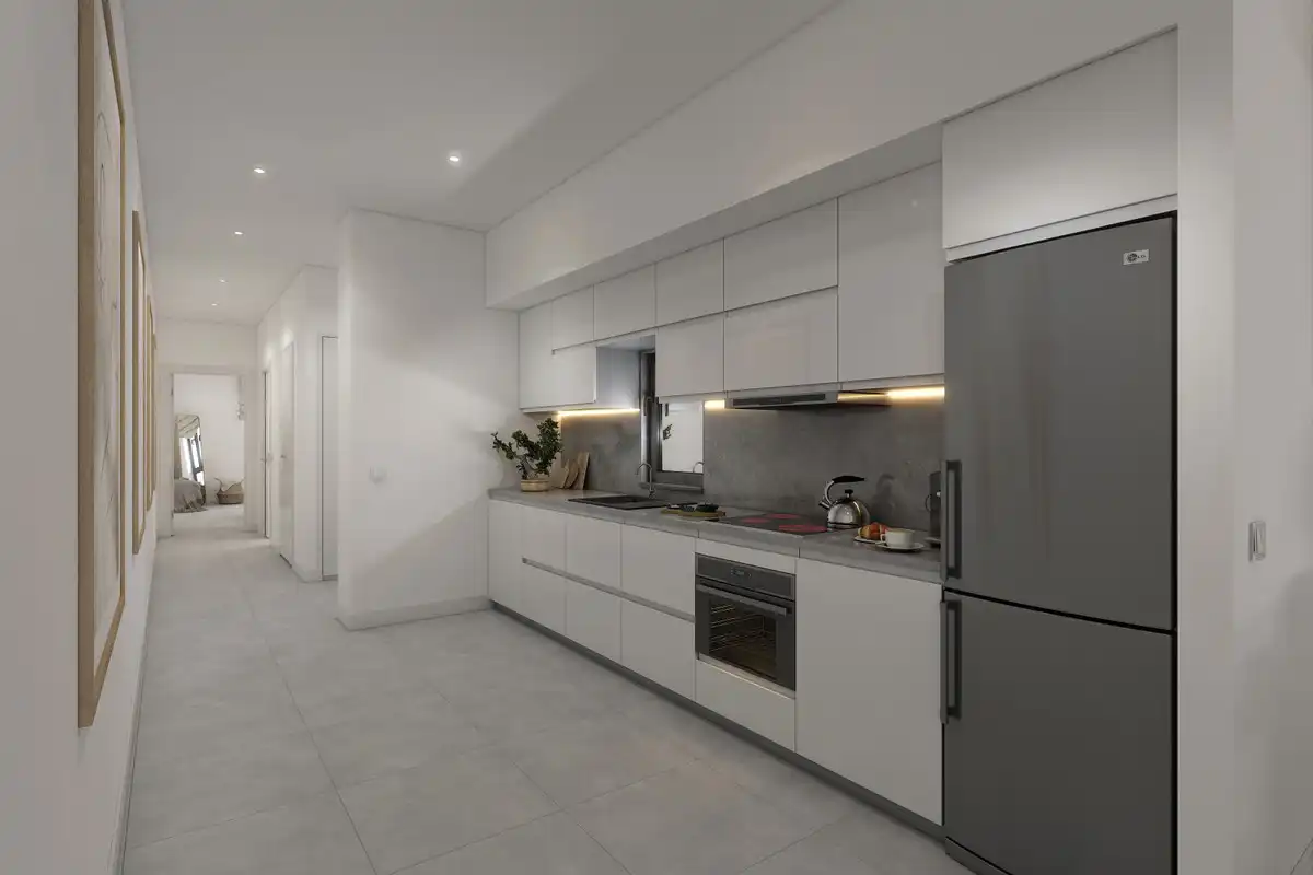 Cuina de Apartament en venda en Altea amb Calefacció