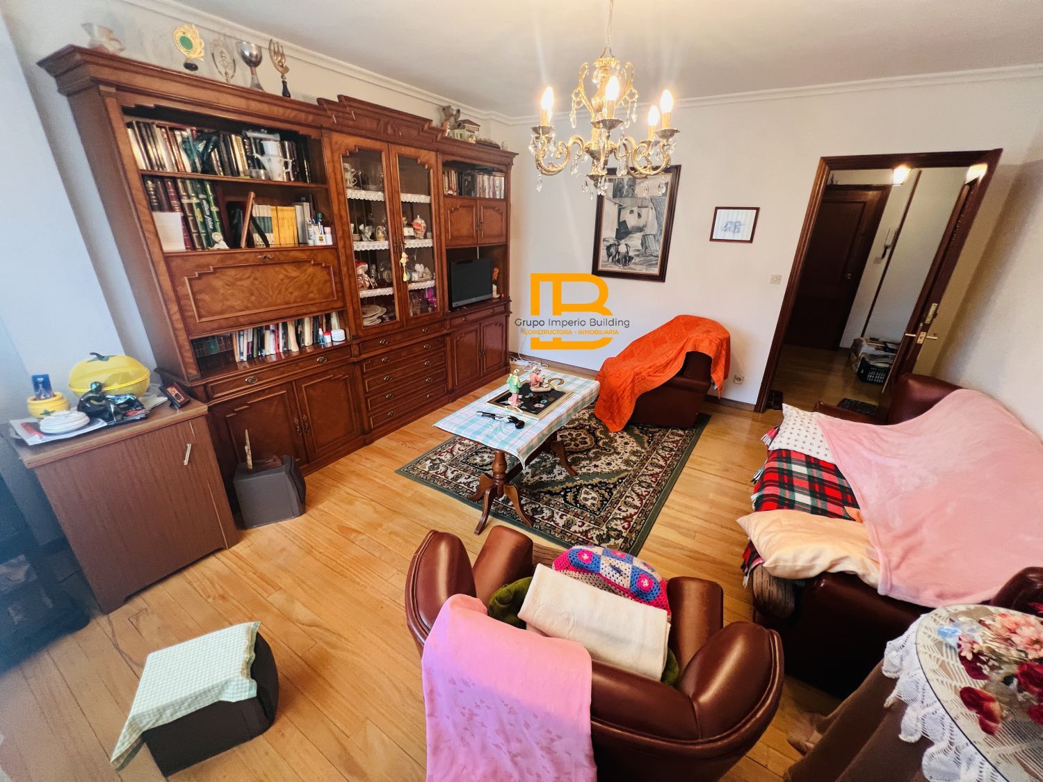 Sala de estar de Dúplex en venta en Voto con Terraza, Trastero y Amueblado