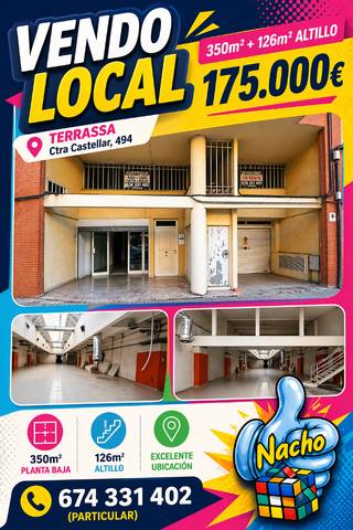 Local comercial en Venta en Carretera de Castellar, 494 en Les Arenes - La Grípia  Can Montllor
