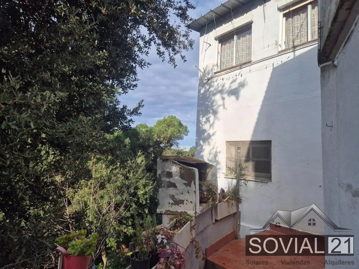 Vista exterior de Casa o chalet en venta en Barcelona con Jardín privado y Terraza