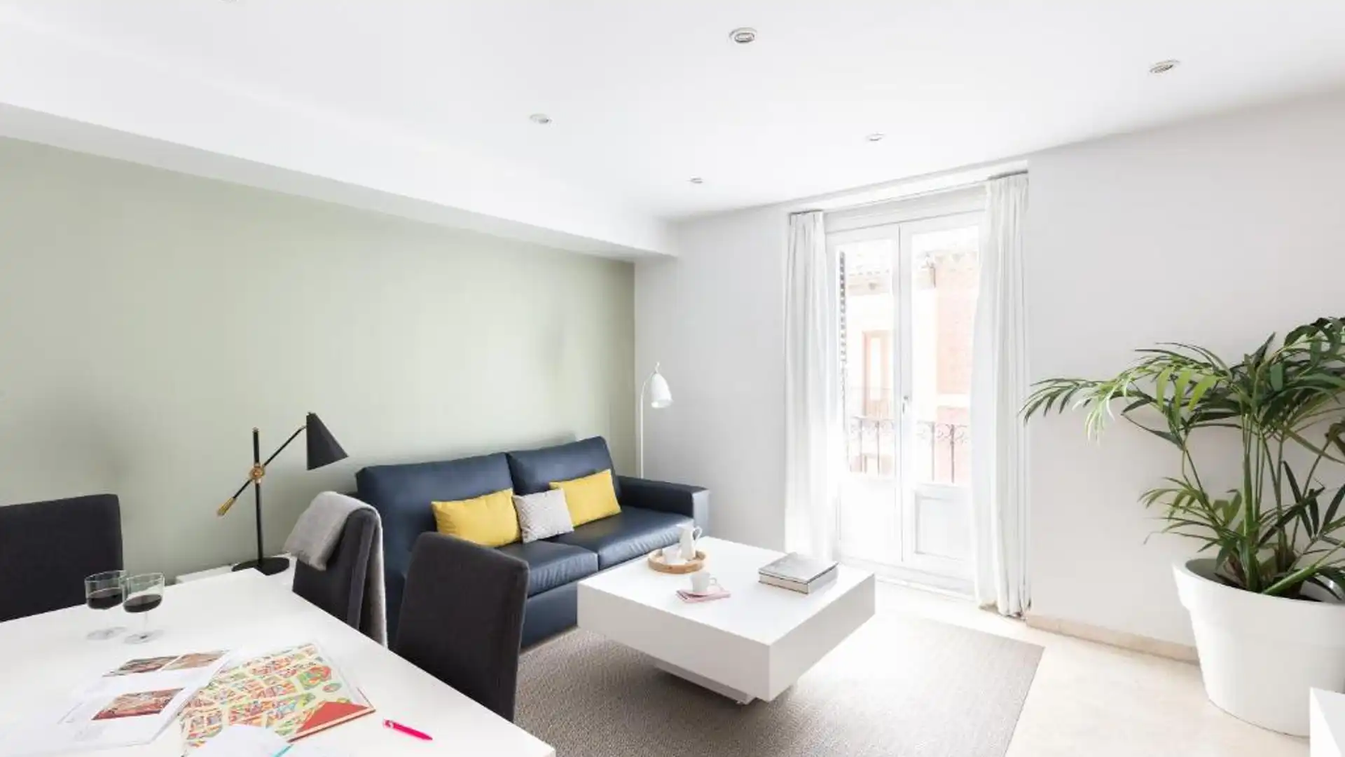 Living room of Study for rent in Guadalajara Capital  with Furnished and Pets allowed