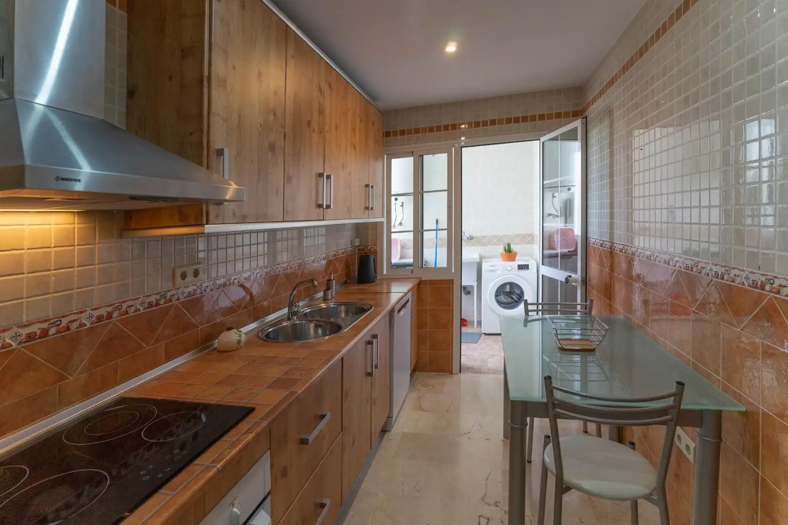 Kitchen of Flat for rent in Alhaurín El Grande  with Air Conditioner, Furnished and Balcony
