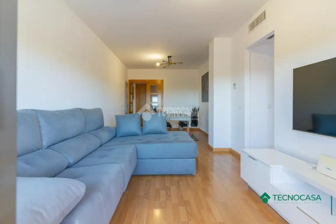 Wohnzimmer von Wohnung zum Verkauf in Vícar mit Klimaanlage, Parkett und Terrasse