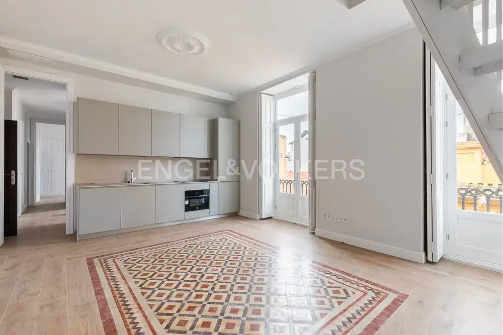 Sala d'estar de Àtic en venda en Valencia amb Aire condicionat, Calefacció i Terrassa