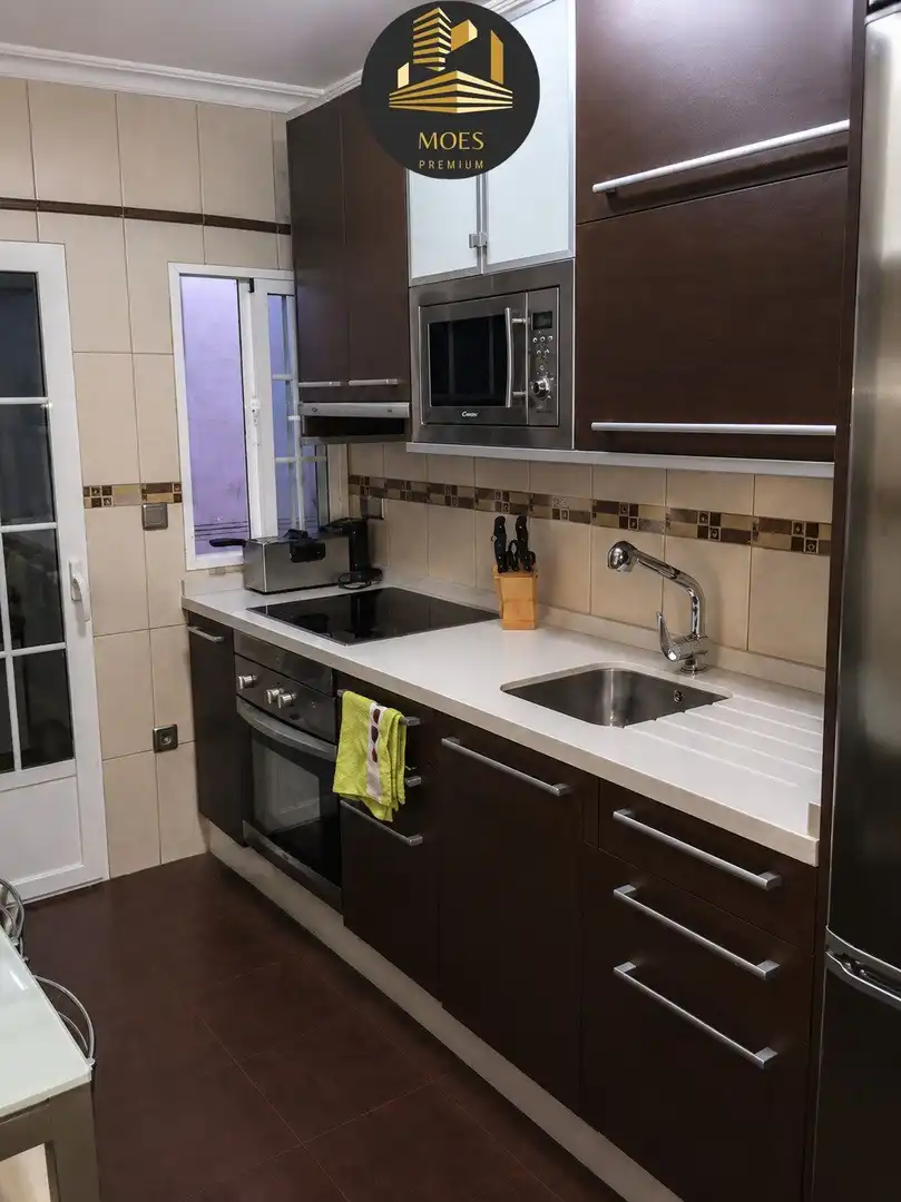 Kitchen of Flat for rent in Jaén  with Air Conditioner and Parquet flooring