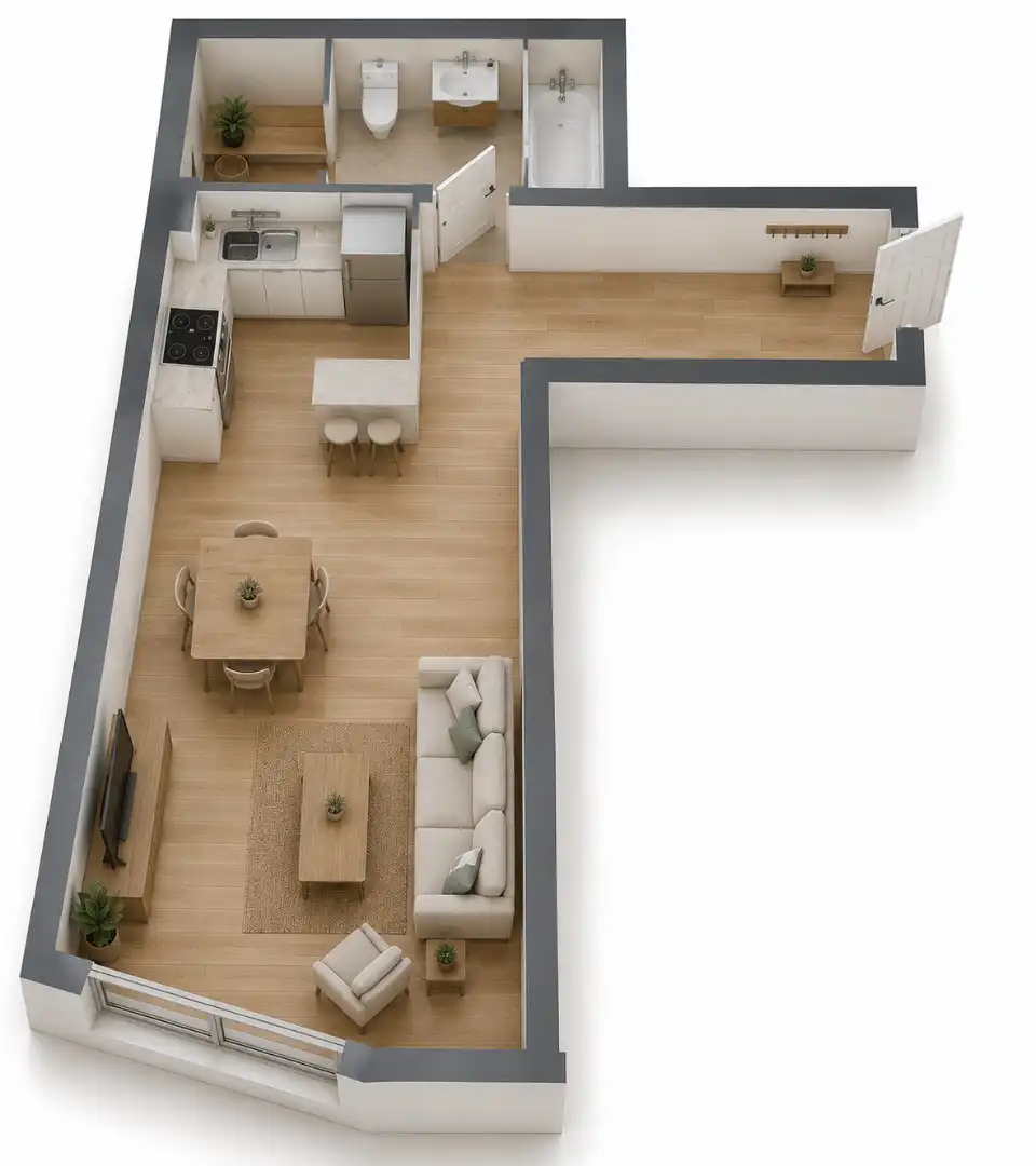 Wohnzimmer von Residential zum Verkauf in Sanxenxo