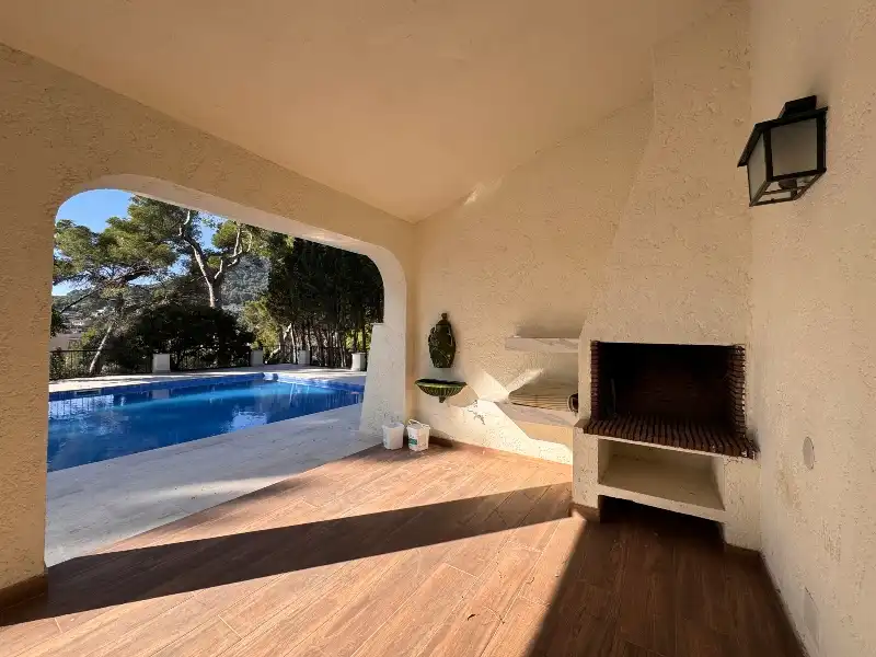 Piscina de Casa o xalet en venda en Cabrera de Mar amb Aire condicionat, Calefacció i Jardí privat