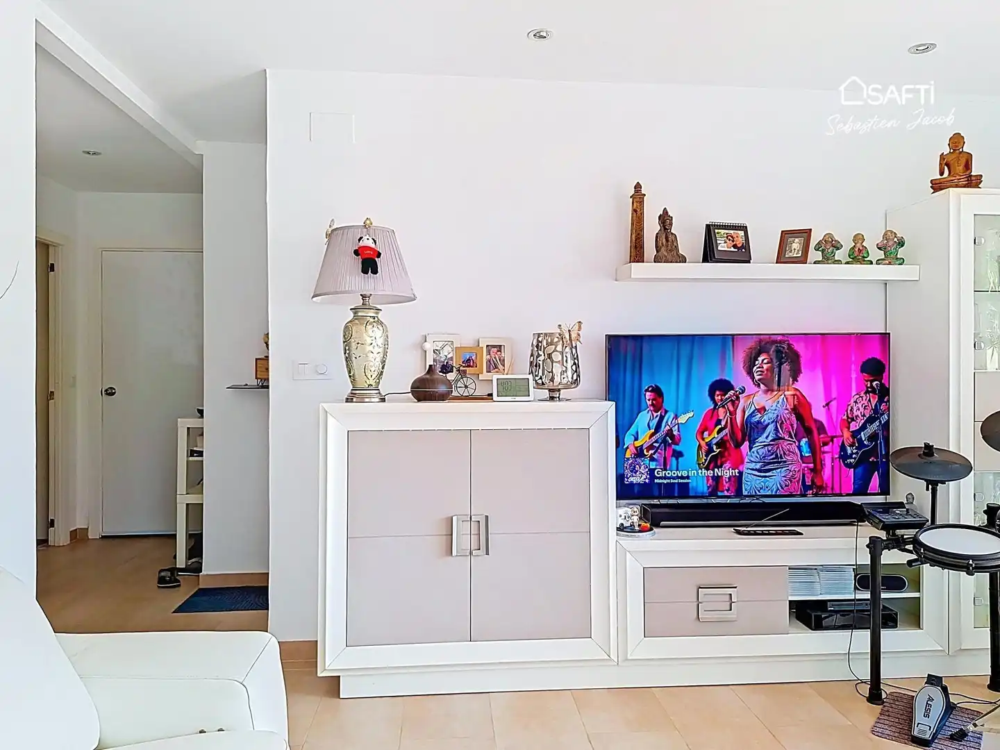 Sala de estar de Apartamento en venta en Dénia con Aire acondicionado, Calefacción y Terraza