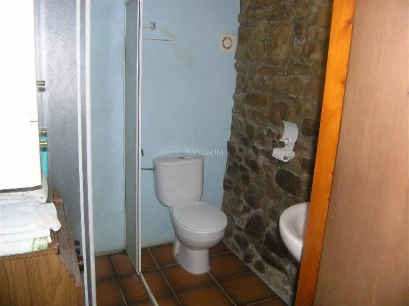 Badezimmer von Country house zum Verkauf in La Pera mit Klimaanlage, Abstellraum und Schwimmbad