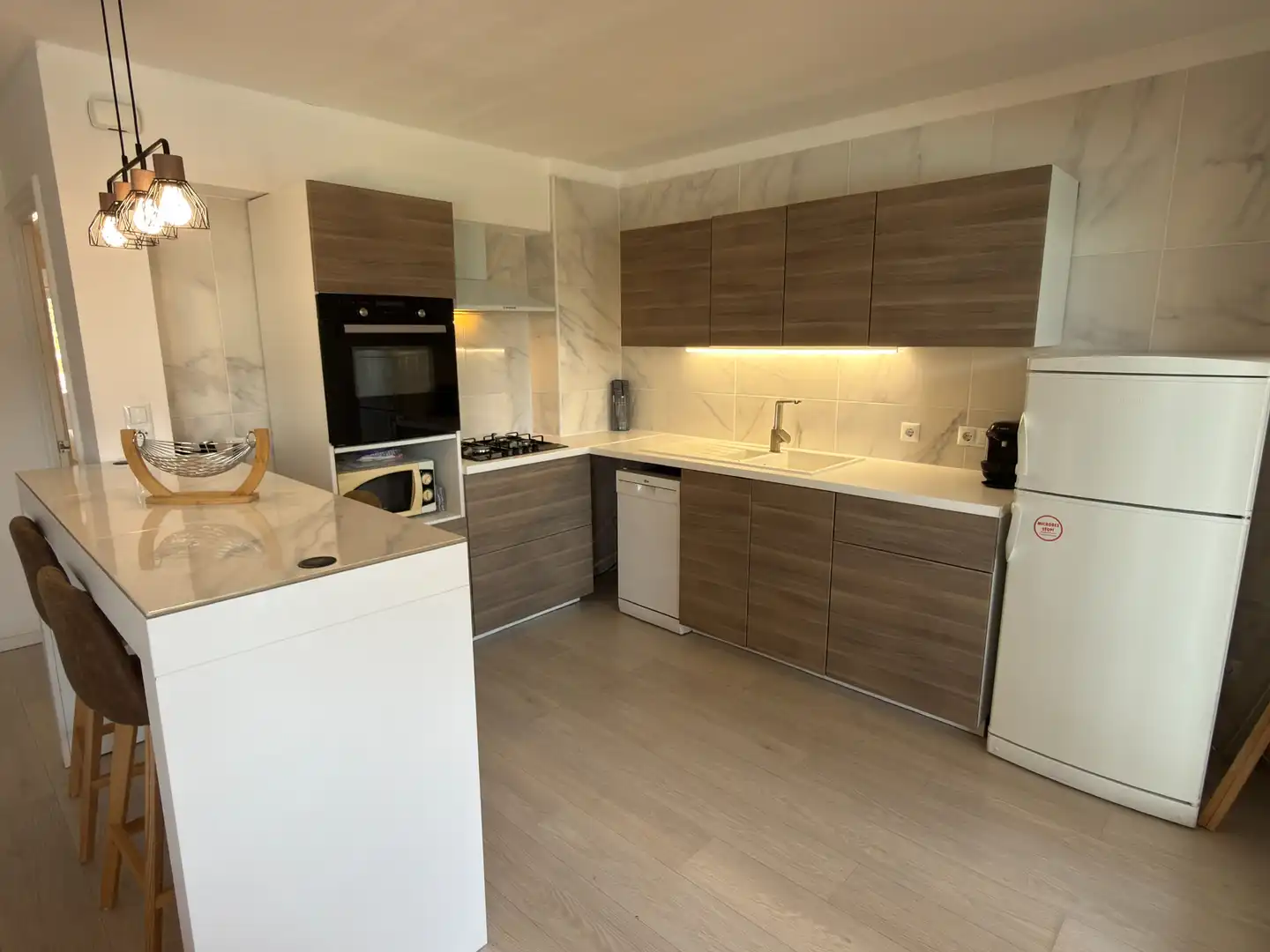Cuina de Apartament en venda en Palafrugell amb Calefacció, Parquet i Terrassa