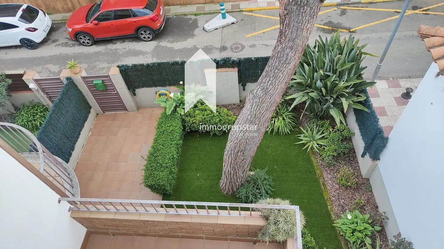 Garten von Einfamilien-Reihenhaus zum Verkauf in Castell d'Aro, Platja d'Aro i s'Agaró mit Klimaanlage, Heizung und Terrasse