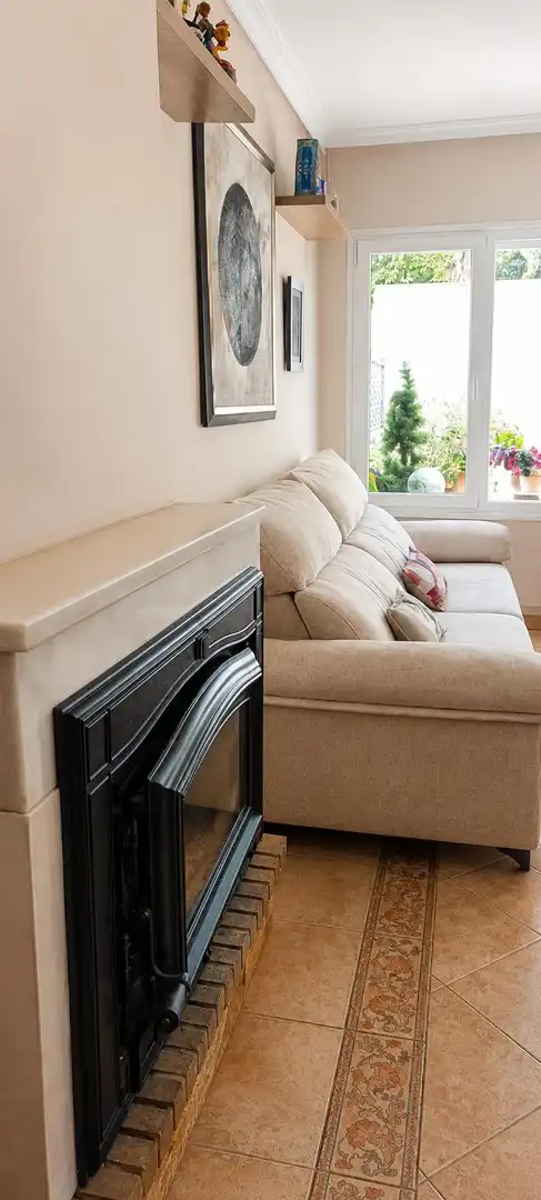 Living room of Detached homes for rent in Majadahonda  with Air Conditioner, Heating and Private garden