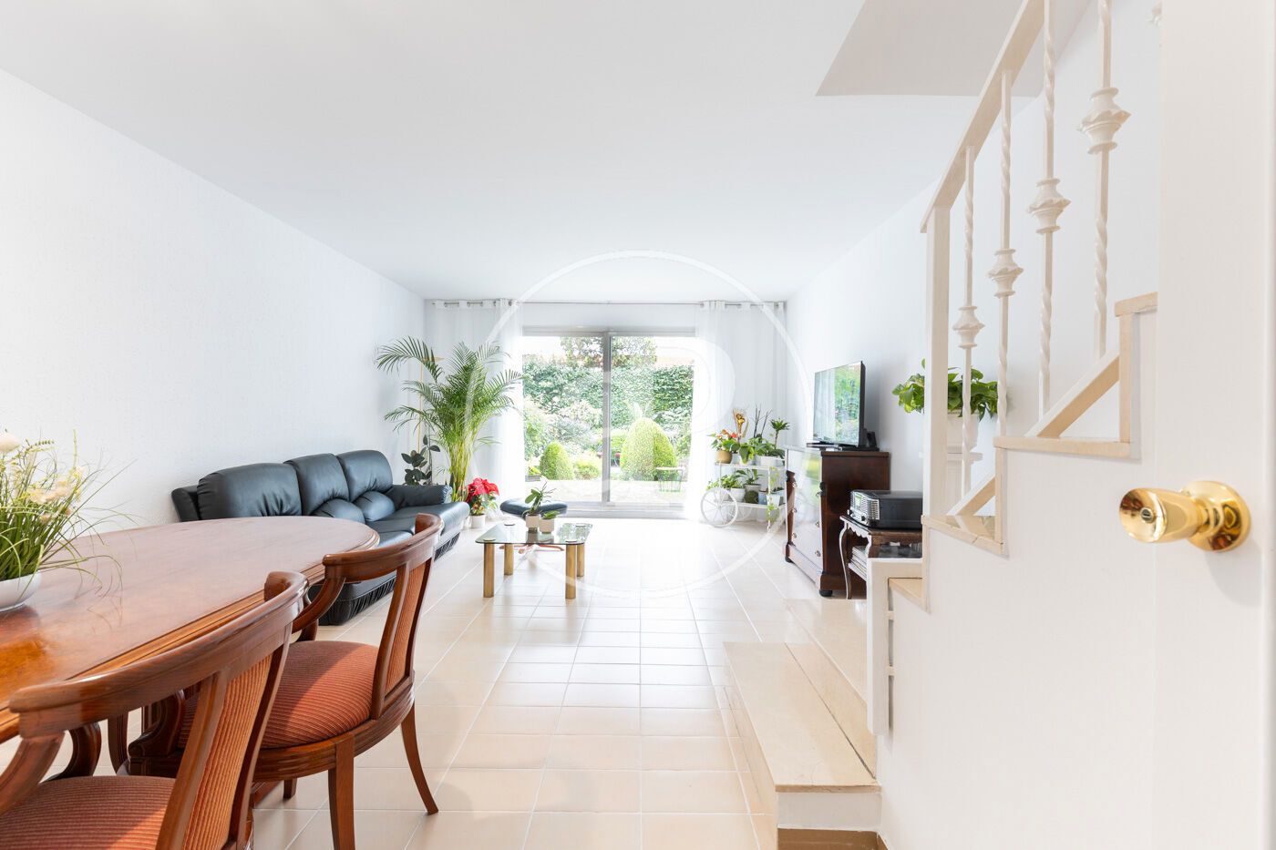 Garden of Single-family semi-detached for sale in Sant Cugat del Vallès  with Air Conditioner, Heating and Private garden