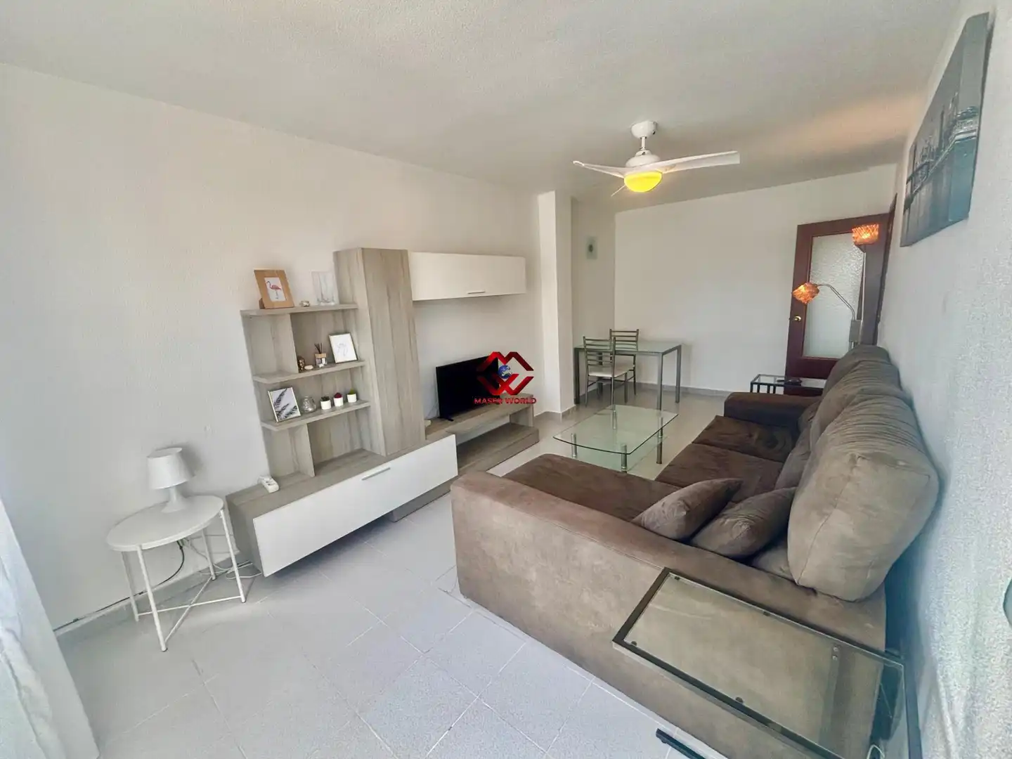 Sala de estar de Apartamento en venta en San Pedro del Pinatar con Aire acondicionado, Calefacción y Amueblado