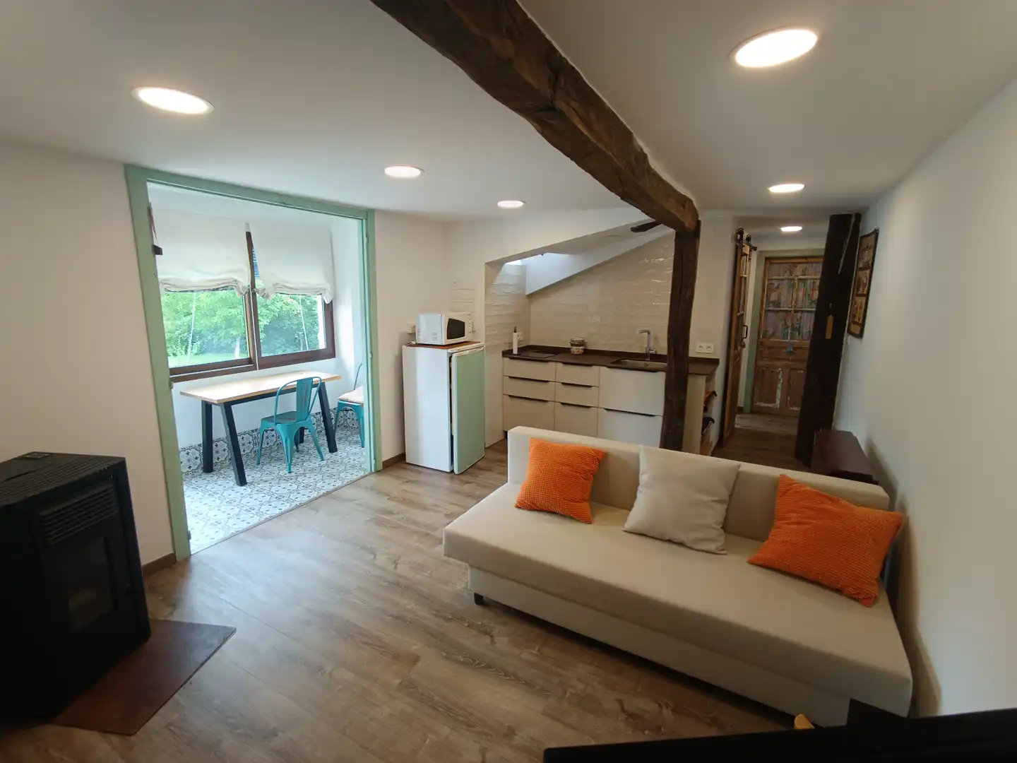 Living room of Country homes for rent in Amurrio  with Private garden, Terrace and Furnished
