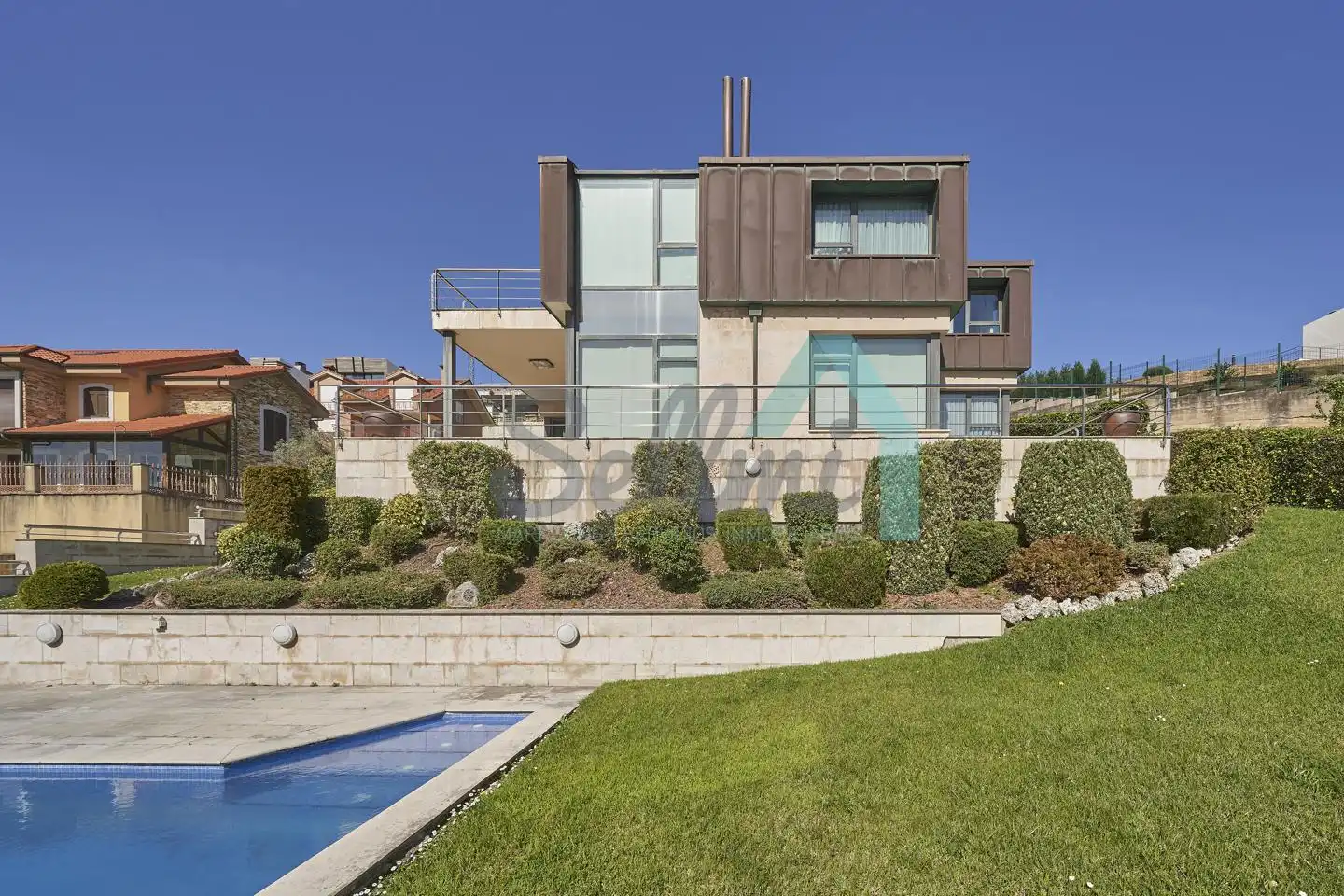 Exterior view of Houses for sale in Gozón  with Heating, Private garden and Terrace