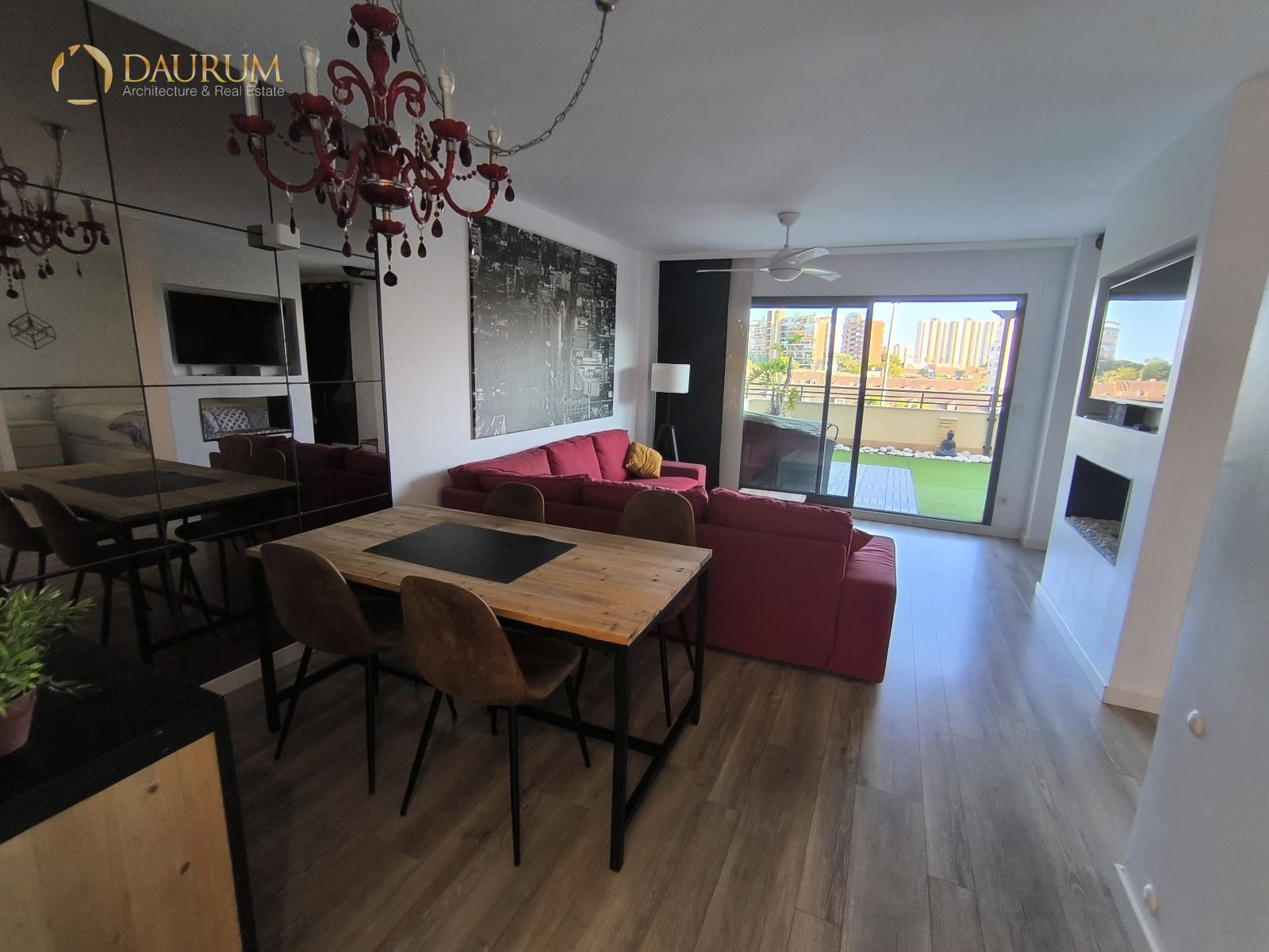 Living room of Flat for sale in Población de Arroyo  with Air Conditioner, Terrace and Storage room