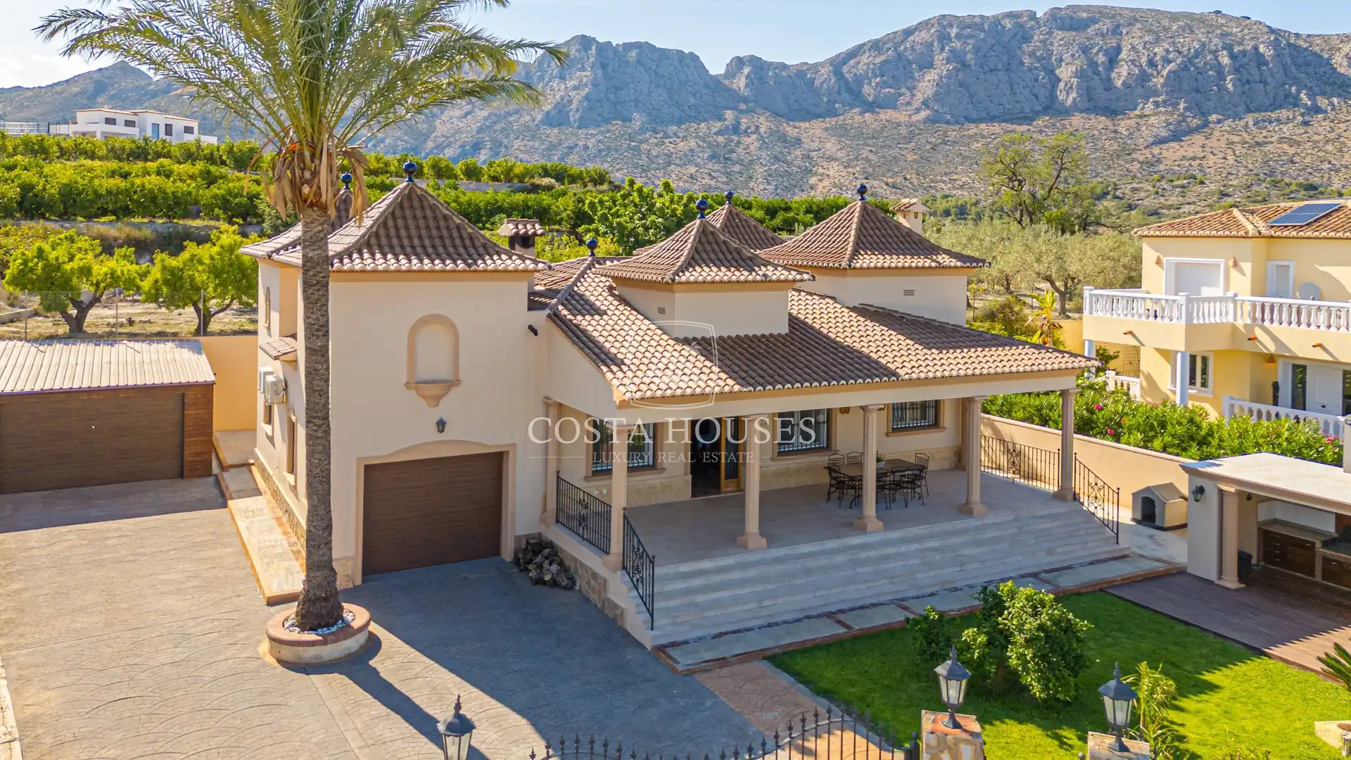Exterior view of Houses for sale in Beniarbeig  with Air Conditioner, Heating and Private garden
