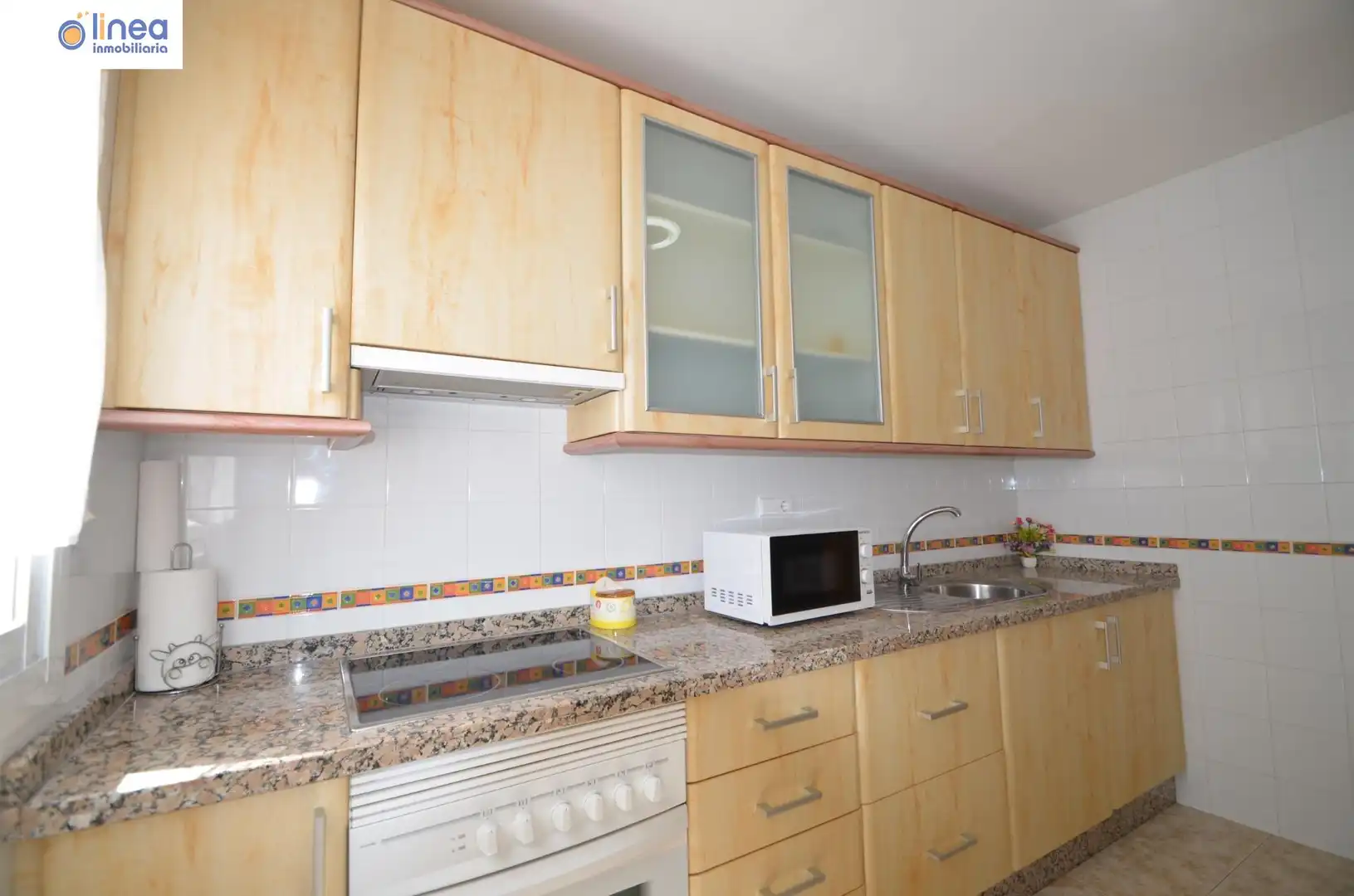 Kitchen of Flat for rent in Roquetas de Mar  with Air Conditioner, Terrace and Storage room