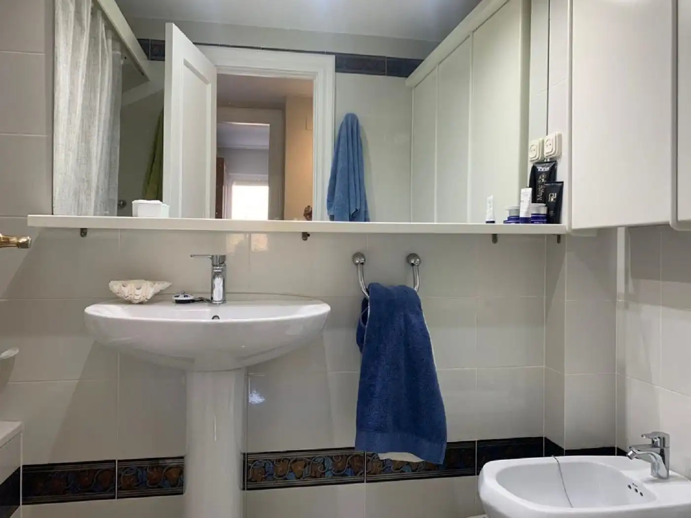 Badezimmer von Wohnung zum Verkauf in Murcia mit Klimaanlage und Abstellraum