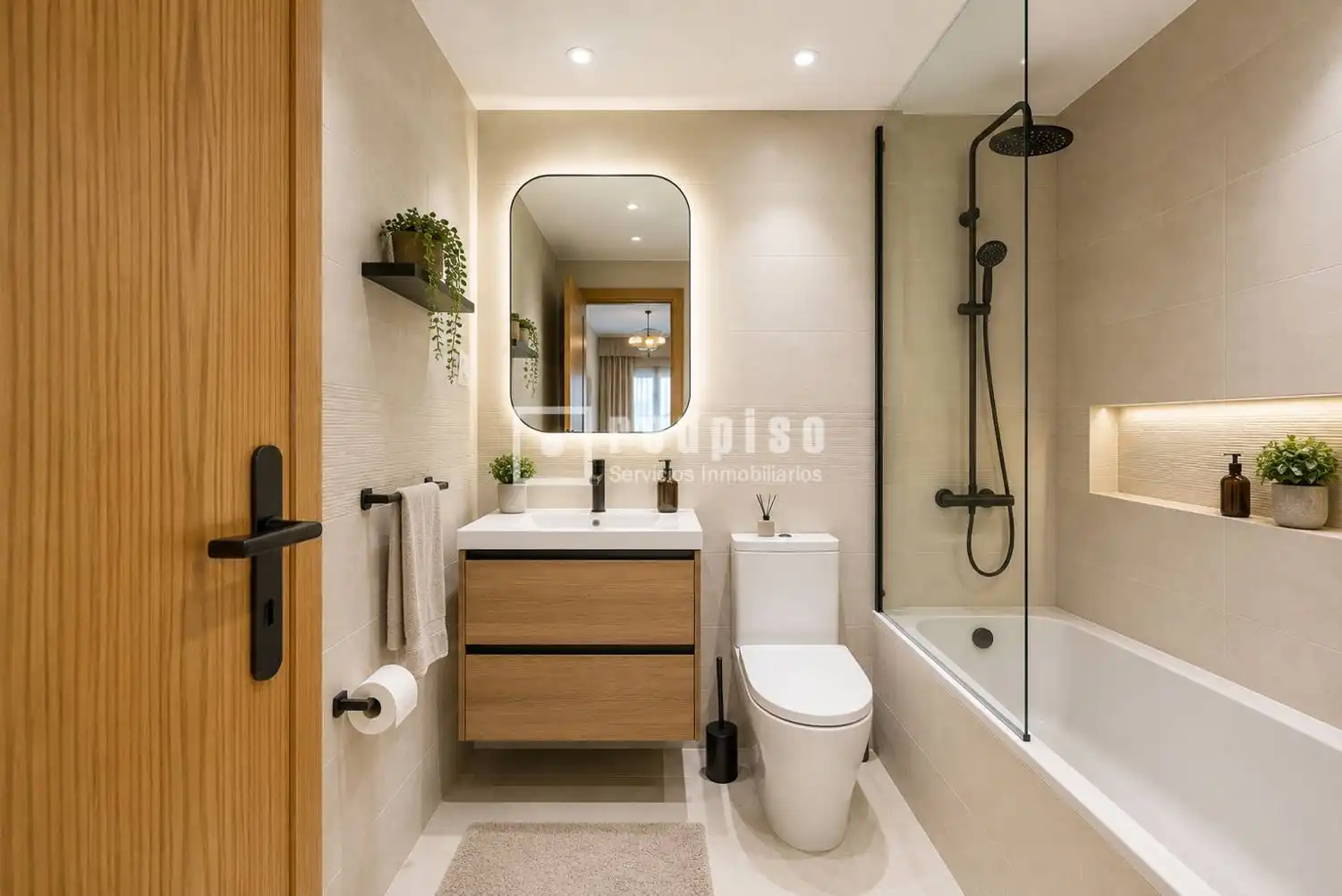 Bathroom of Houses for sale in Las Rozas de Madrid  with Private garden, Terrace and Storage room