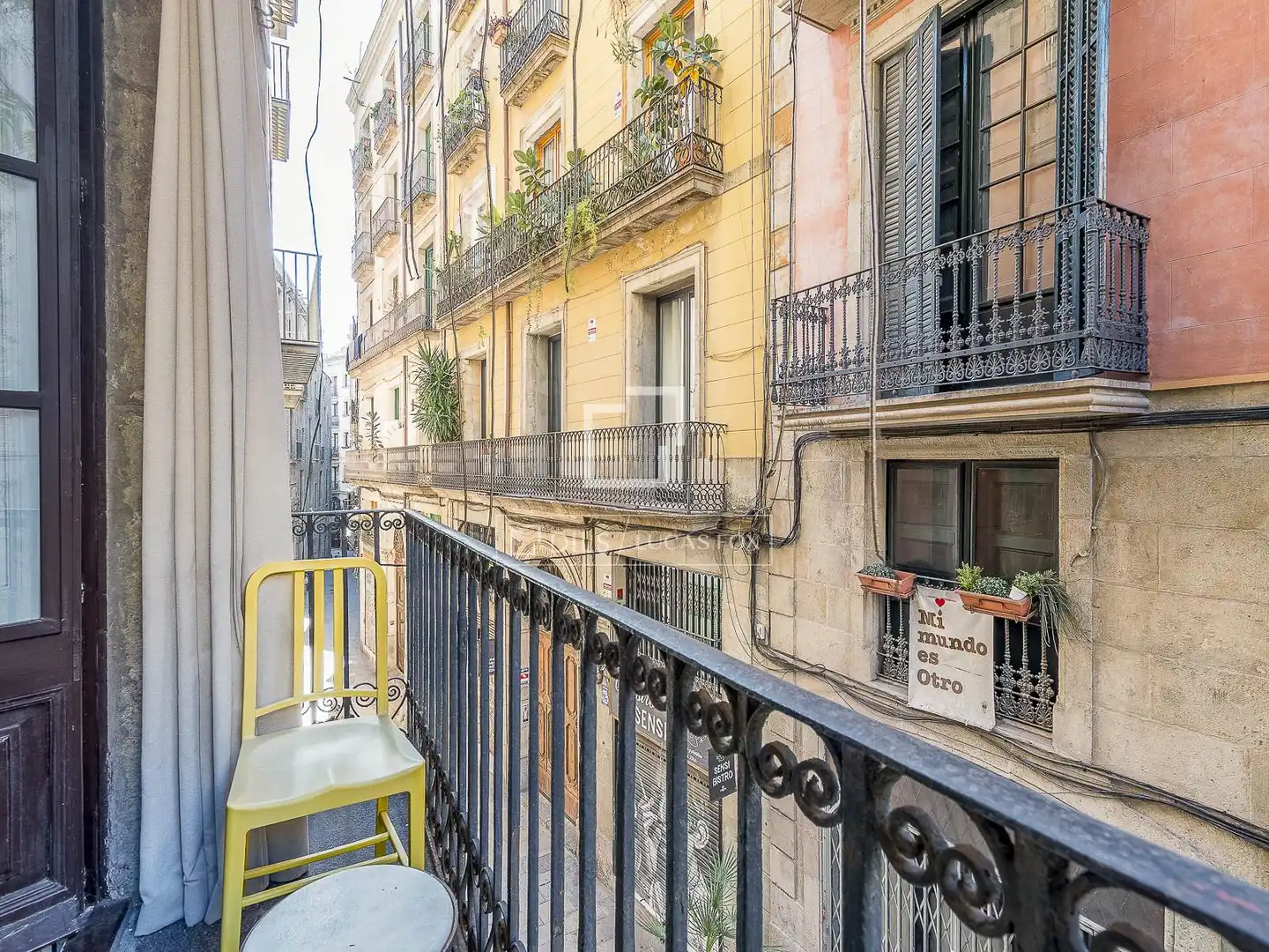 Balcony of Flat for sale in Barcelona  with Air Conditioner, Terrace and Balcony