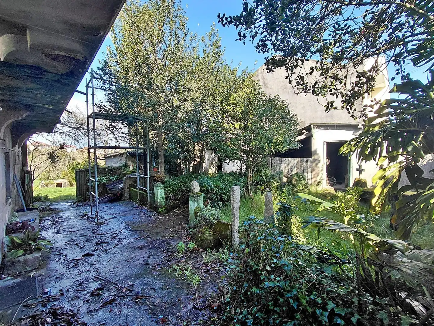 Jardí de Casa o xalet en venda en Vilagarcía de Arousa amb Jardí privat, Terrassa i Traster