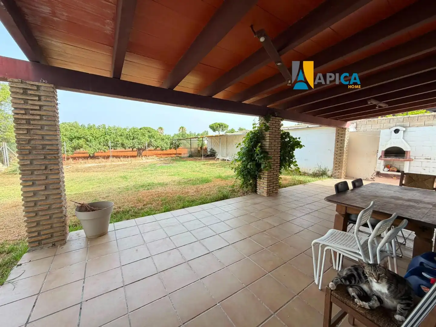 Jardín de Casa o chalet en venta en Chiclana de la Frontera con Aire acondicionado, Terraza y Trastero