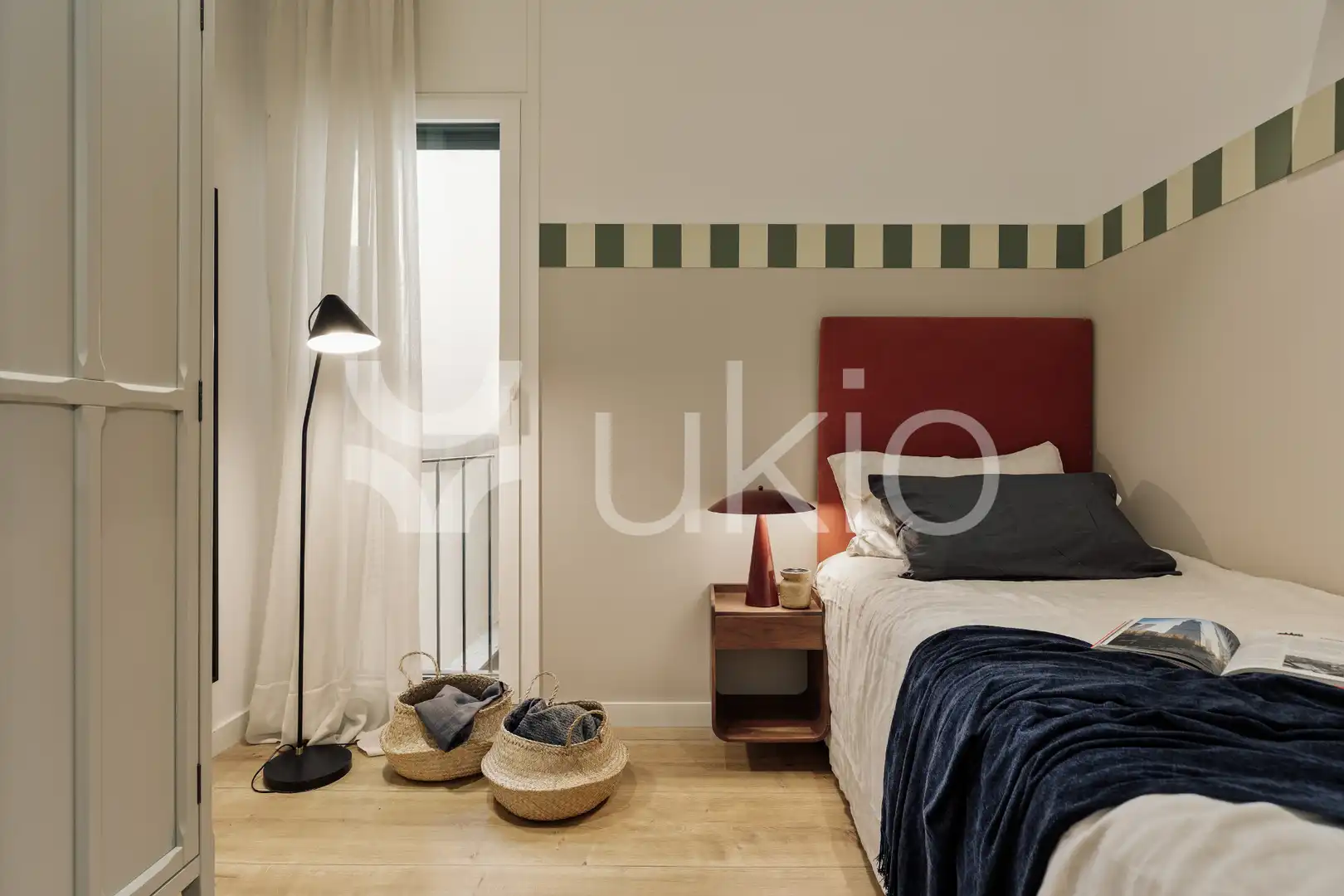 Bedroom of Apartments for rent in Barcelona  with Air Conditioner, Heating and Furnished