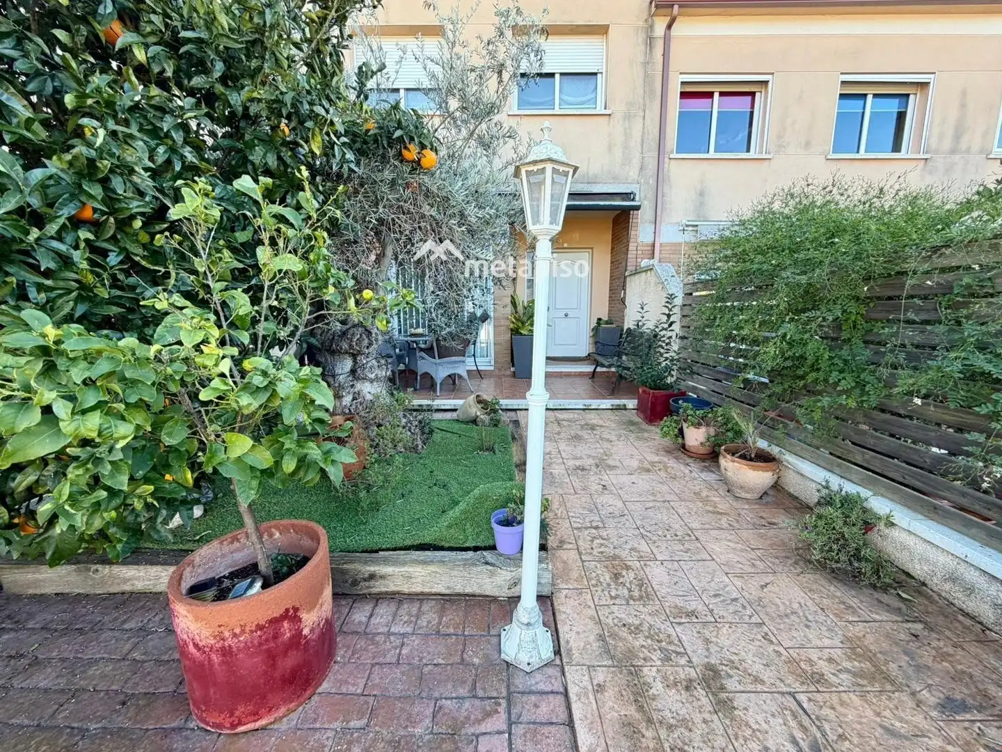 Jardí de Casa adosada en venda en Sant Jaume dels Domenys amb Terrassa, Piscina i Piscina comunitària