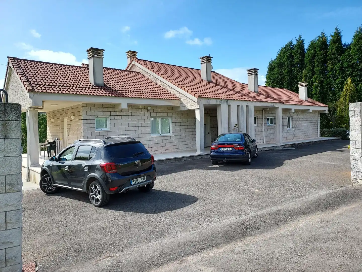 Exterior view of Houses for sale in Castrillón  with Heating, Private garden and Parquet flooring