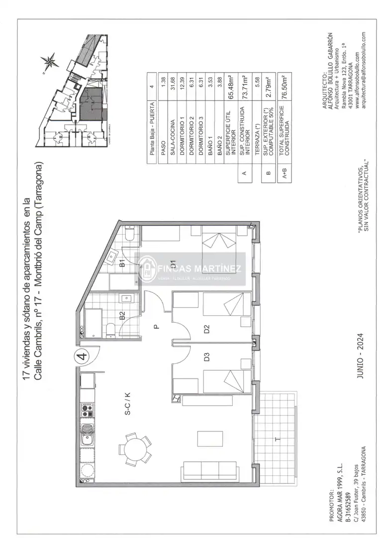 Appartement avec terrasse à vendre à callecambrils n, imagen 7