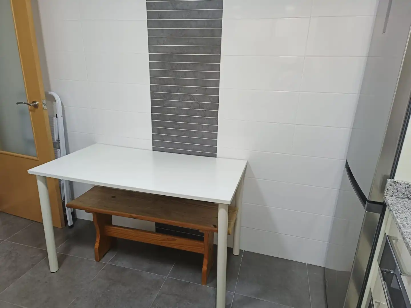Baño de Piso de alquiler en Mislata con Aire acondicionado, Terraza y Amueblado