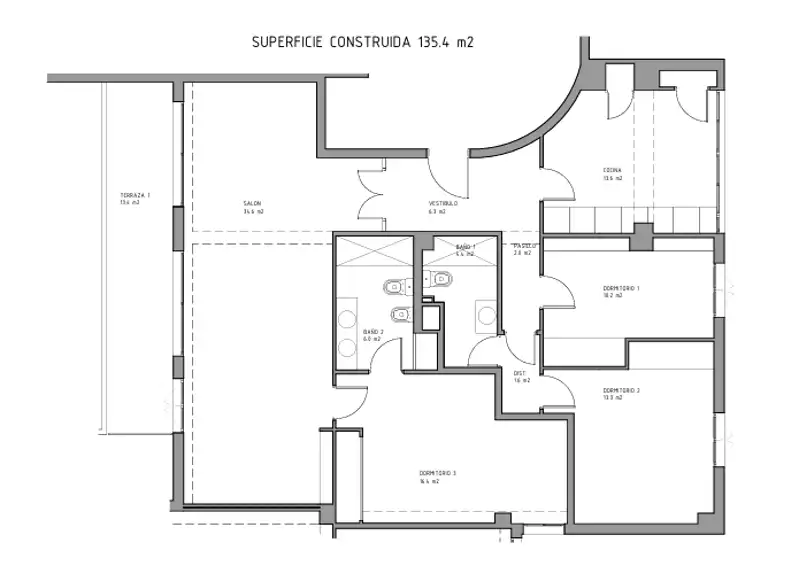 Flat for sale in Málaga  with Terrace and Storage room