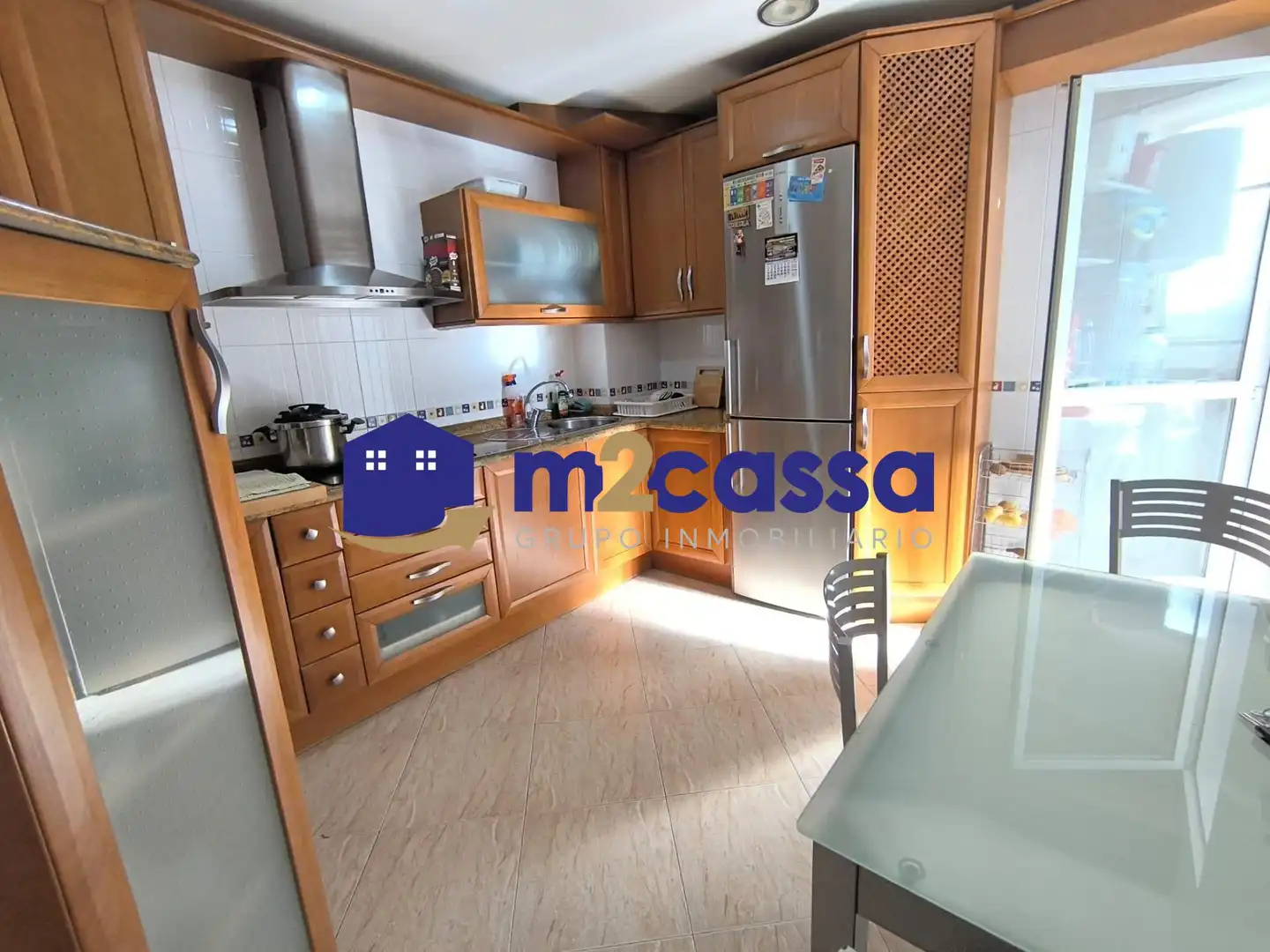 Kitchen of Flat for sale in Lorca  with Air Conditioner and Storage room