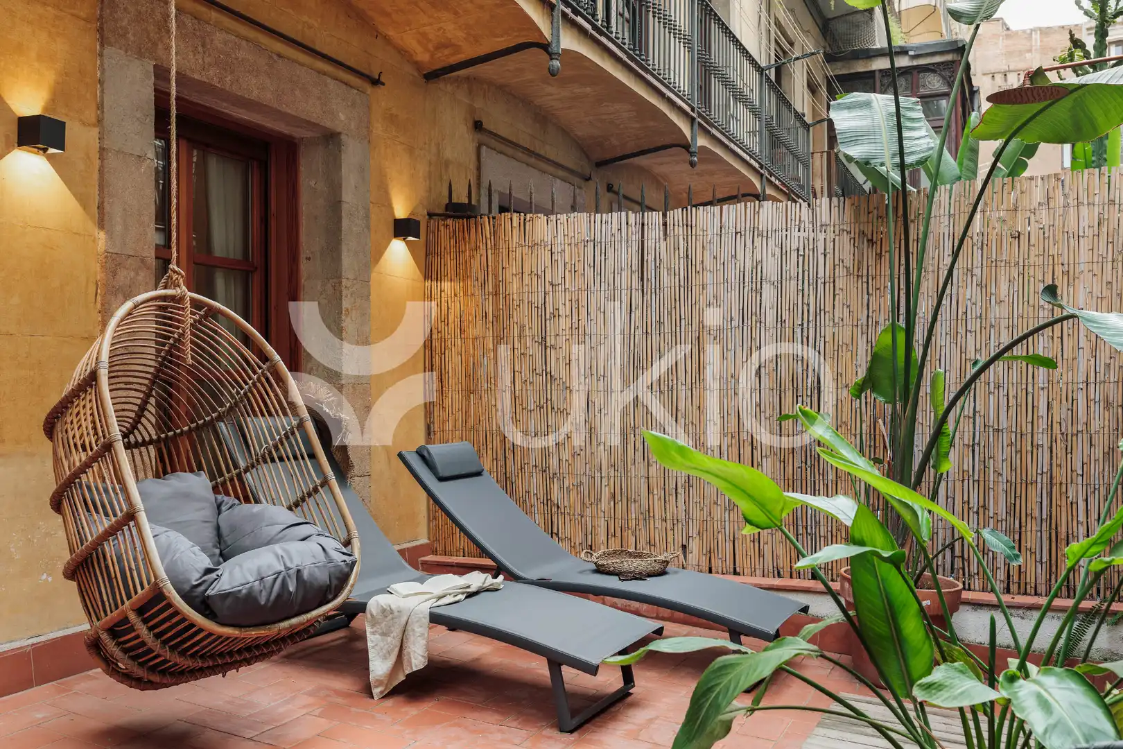 Terrassa de Apartament de lloguer en Barcelona amb Aire condicionat, Calefacció i Terrassa