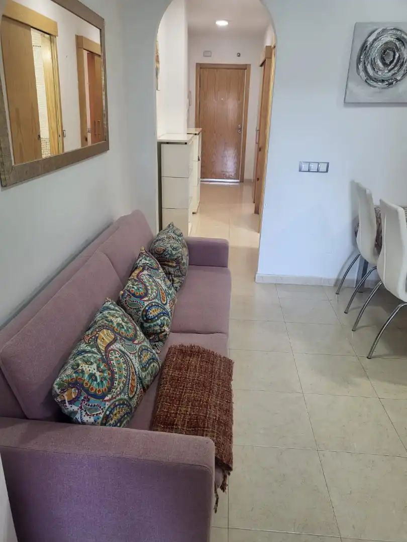 Sala de estar de Piso en venta en Vícar con Aire acondicionado, Calefacción y Terraza