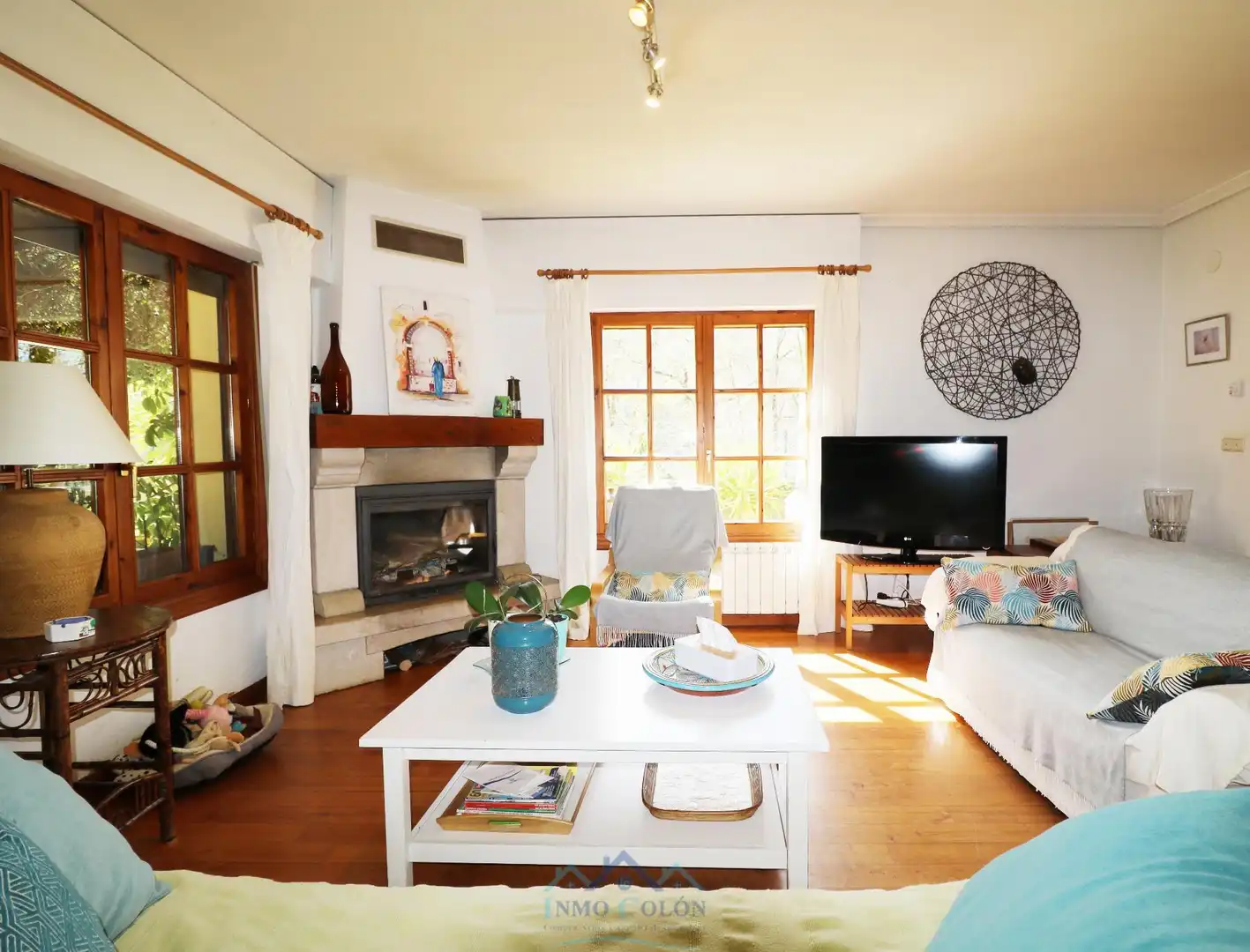 Living room of Houses for sale in Etxalar  with Heating, Terrace and Storage room