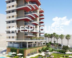 Exterior view of Flat for sale in Calpe / Calp  with Air Conditioner, Terrace and Storage room