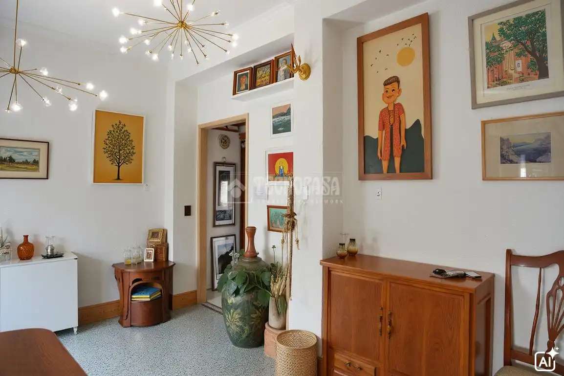 Living room of Detached homes for sale in Sevilla  with Air Conditioner and Balcony