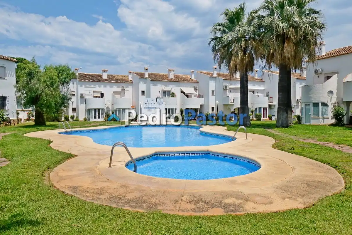 Exterior view of Apartments for sale in Dénia  with Private garden, Terrace and Swimming Pool