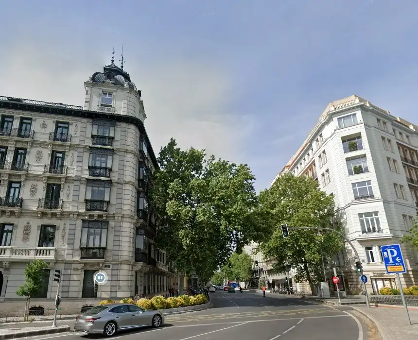 Exterior view of Flat for sale in Madrid  with Heating and Balcony