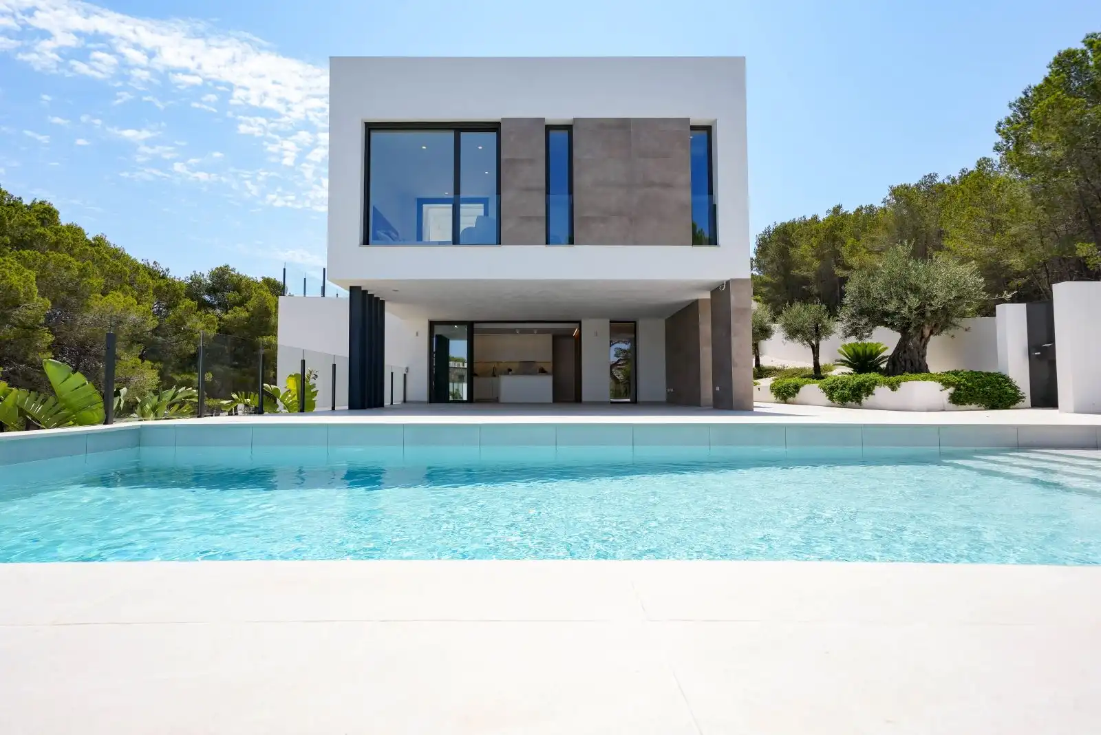 Piscina de Casa o chalet en venta en Moraira con Aire acondicionado, Calefacción y Terraza